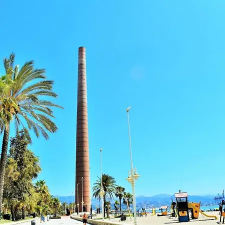 Precioso Apartamento A 5 Minutos Andando De La Playa Málaga Buitenkant foto